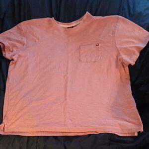Quiksilver Soft Pink Short Sleeve Tee